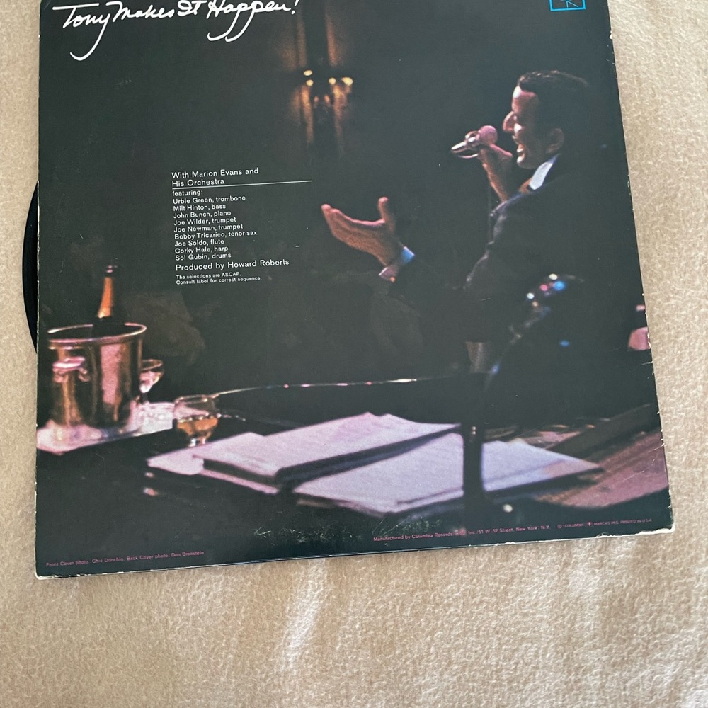 Tony Bennett, Makes It Happen, Vinyl 1967